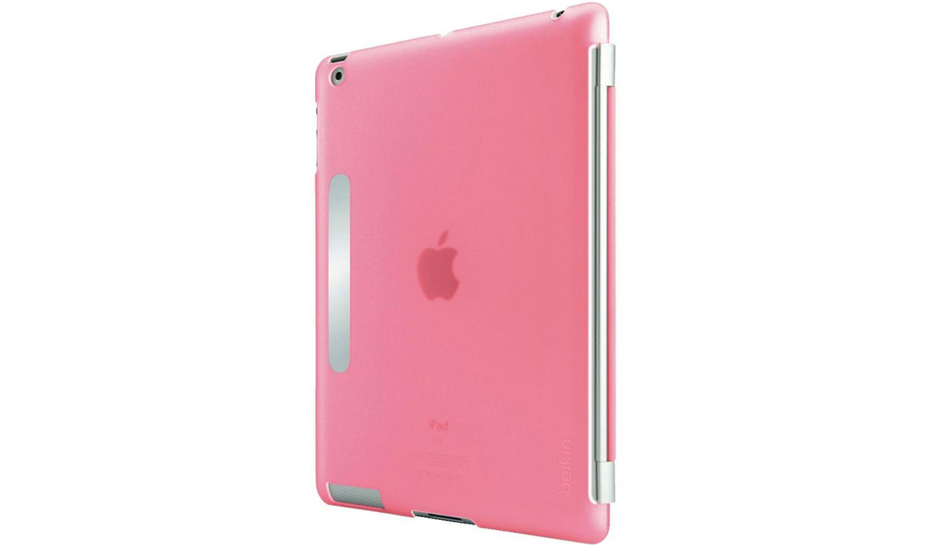 Belkin Plecki do iPad 3 z zabezpieczeniem różowe