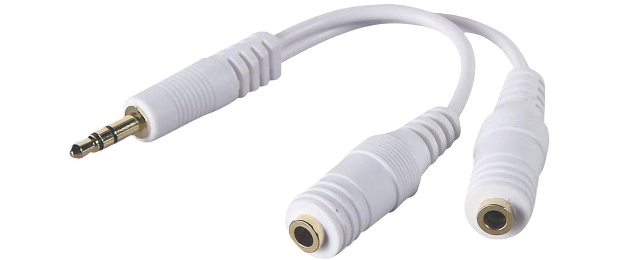Adapter Belkin Audio Jack - 2x Jack (żeński)