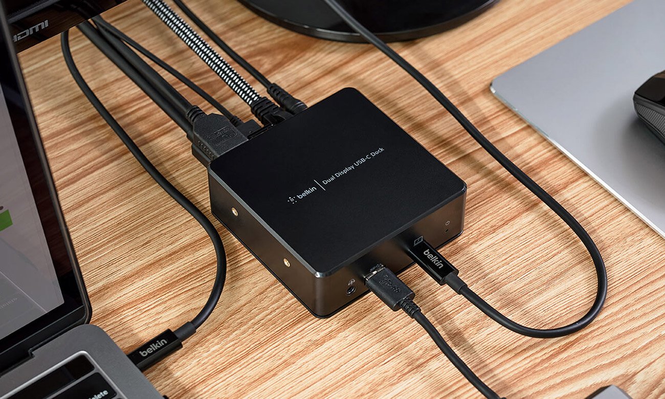 Belkin USB-C Dual Display złącza