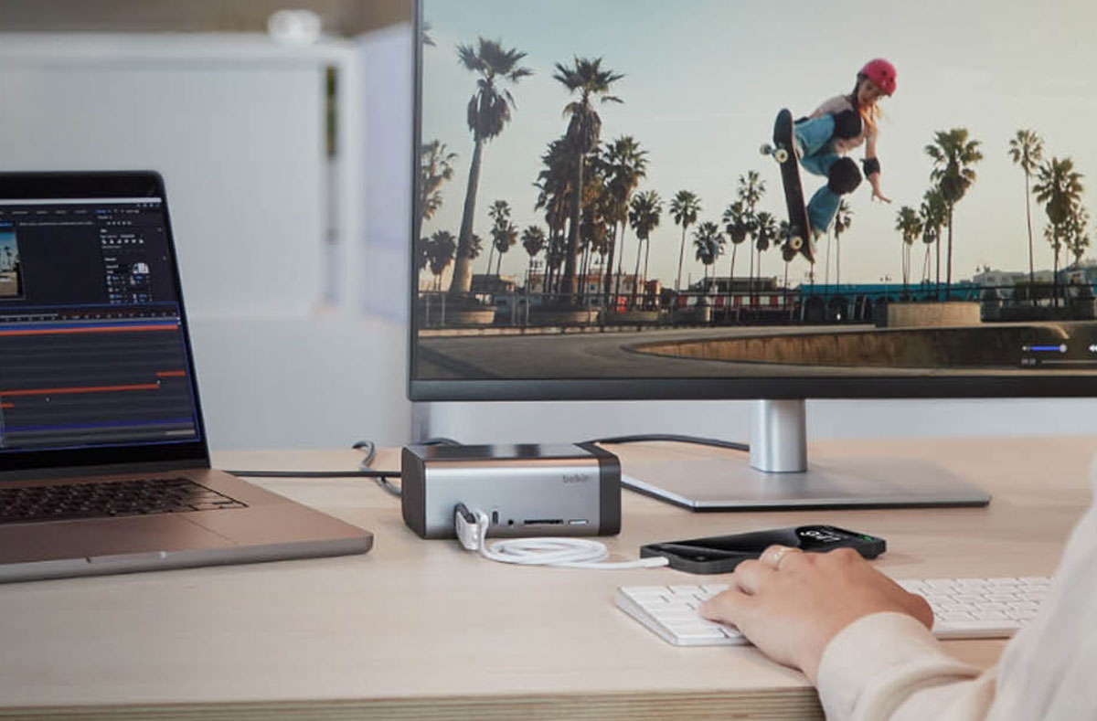 Belkin Stacja dokująca USB-C 11w1, GaN PD 150W, HDMI 8K