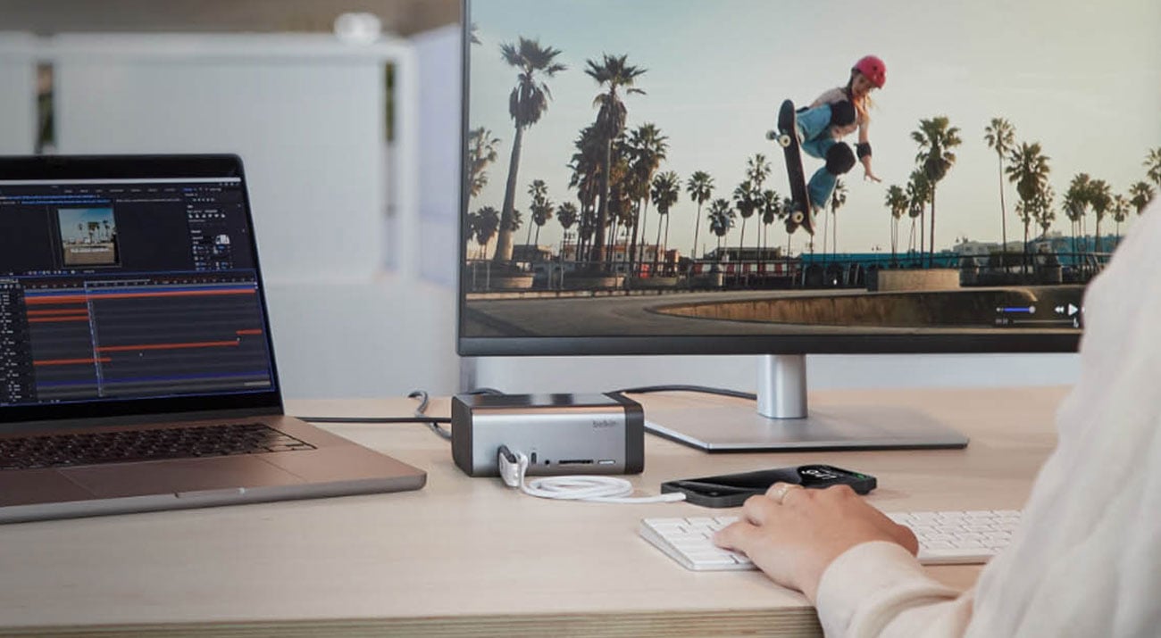 Belkin Stacja dokująca USB-C 11w1, GaN PD 150W, HDMI 8K