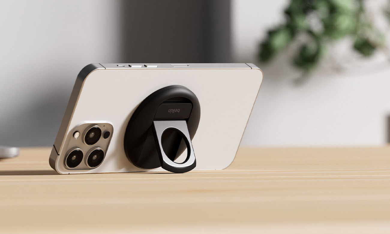 Uchwyt magnetyczny Belkin iPhone do MacBooka wygląd