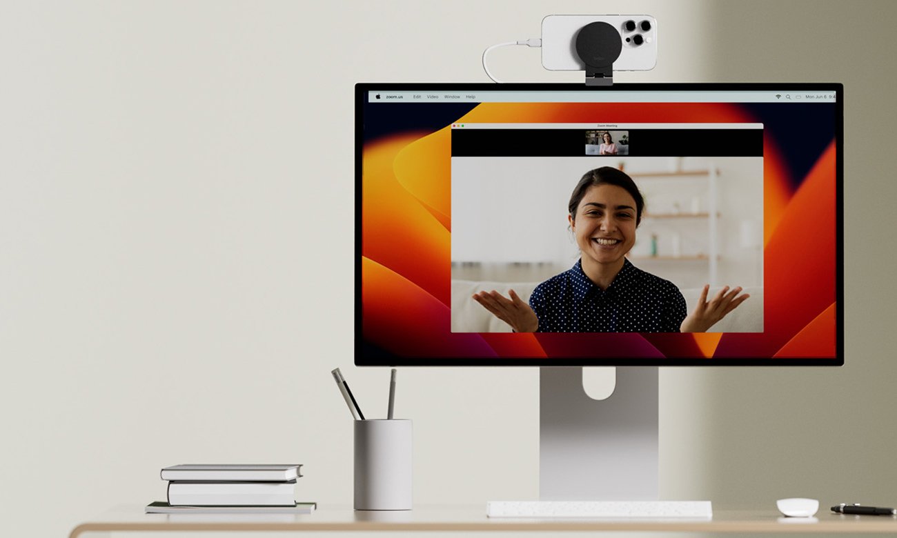 Belkin MagSafe iPhone Monitor Mount wygląd