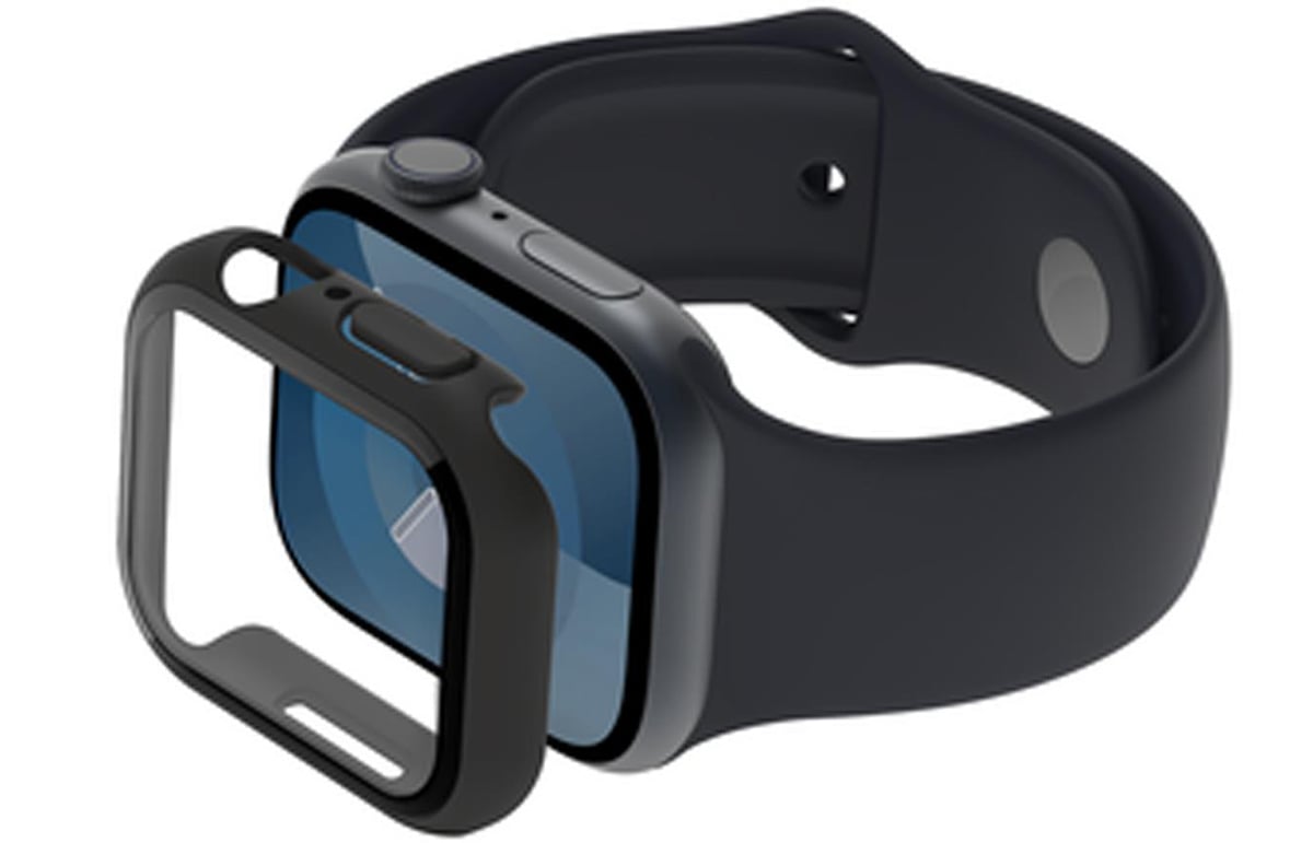 Szkło Belkin ScreenForce TemperedCurve 2in1 do Apple Watch 9/8/7/6/5/4/SE