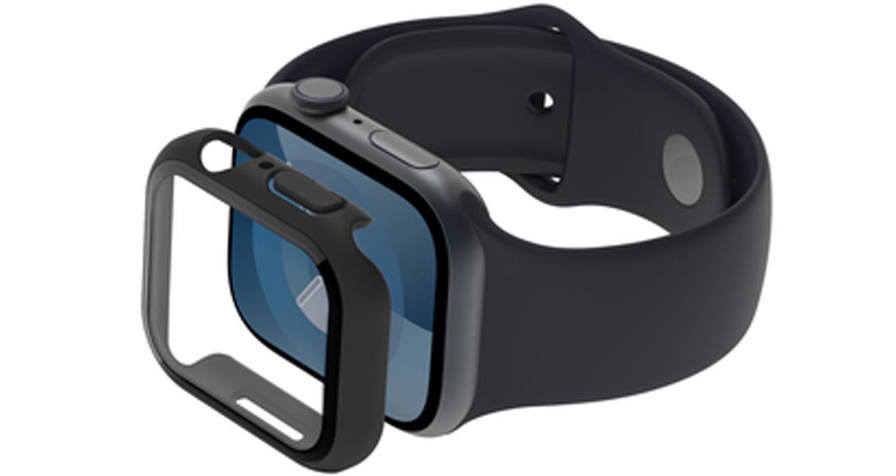Szkło Belkin ScreenForce TemperedCurve 2in1 do Apple Watch 9/8/7/6/5/4/SE