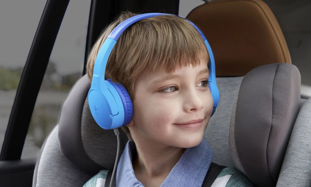 Słuchawki dla dzieci Belkin SoundForm Mini chronią słuch Twojego dziecka