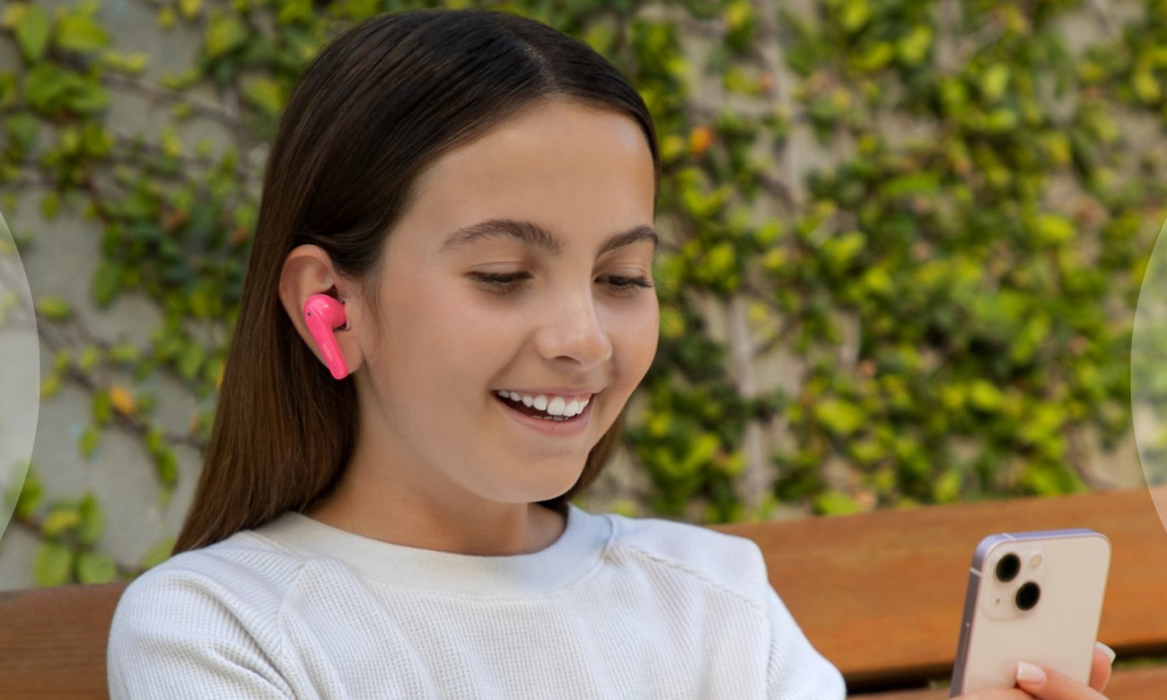 Słuchawki bezprzewodowe Belkin SoundForm Nano Różowe - Długi czas pracy na baterii