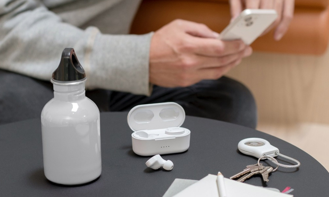 Słuchawki bezprzewodowe Belkin SoundForm Play Białe - Długi czas pracy na baterii