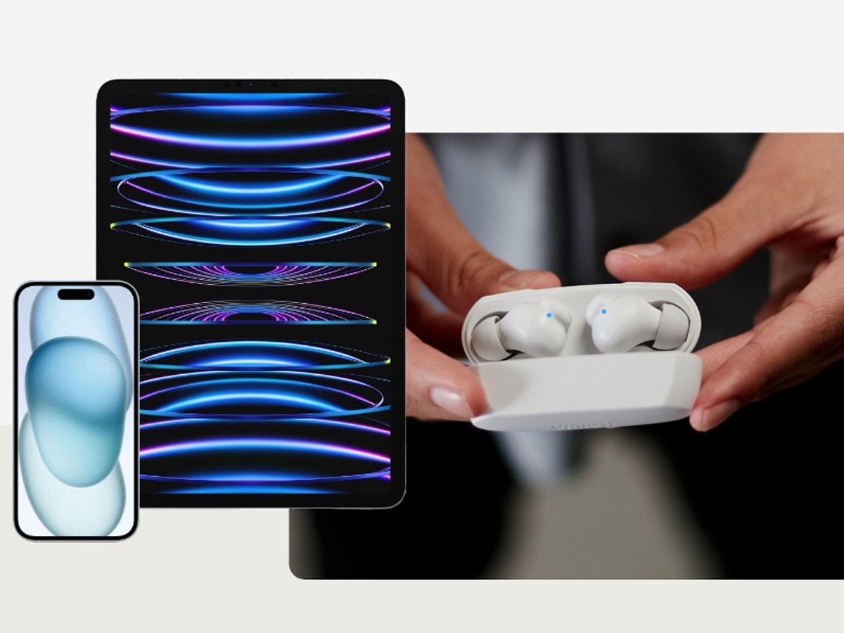 Słuchawki bezprzewodowe Belkin SoundForm Rhythm Białe - Łączność Bluetooth i technologia multipoint