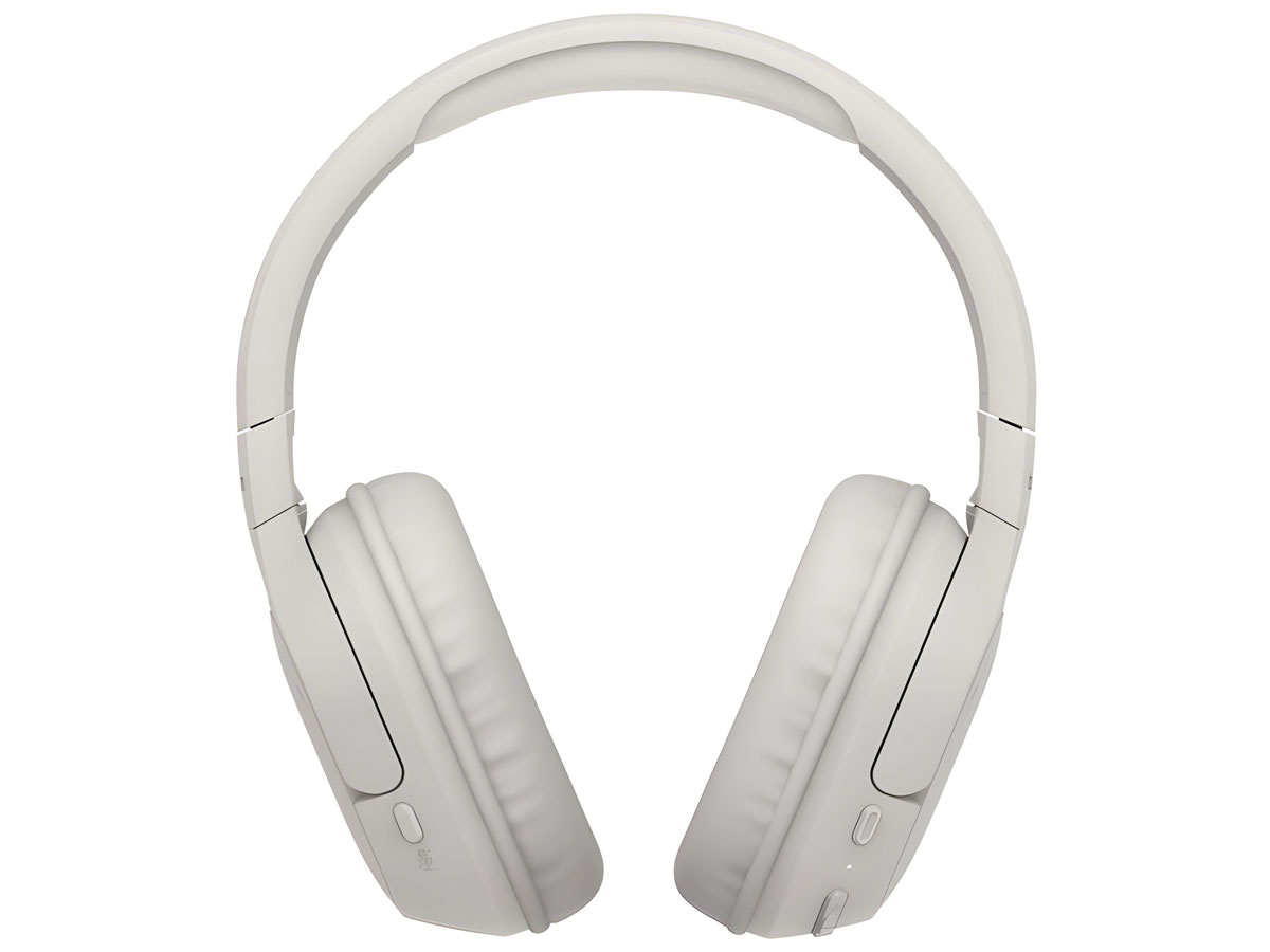 Słuchawki nauszne Belkin SoundForm Surround Kremowe - Widok od przodu