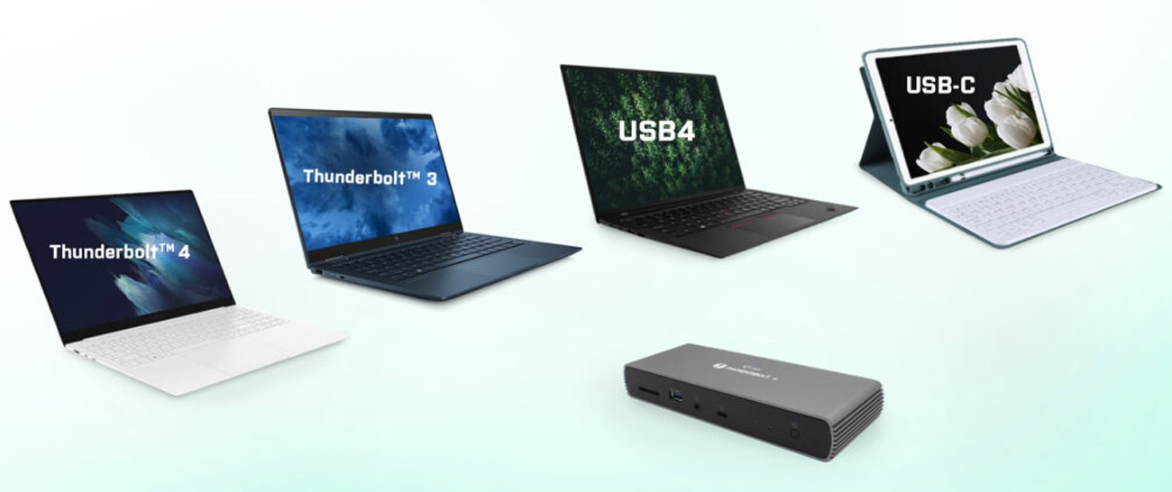 Stacja dokująca i-tec Thunderbolt 4 kompstybilność