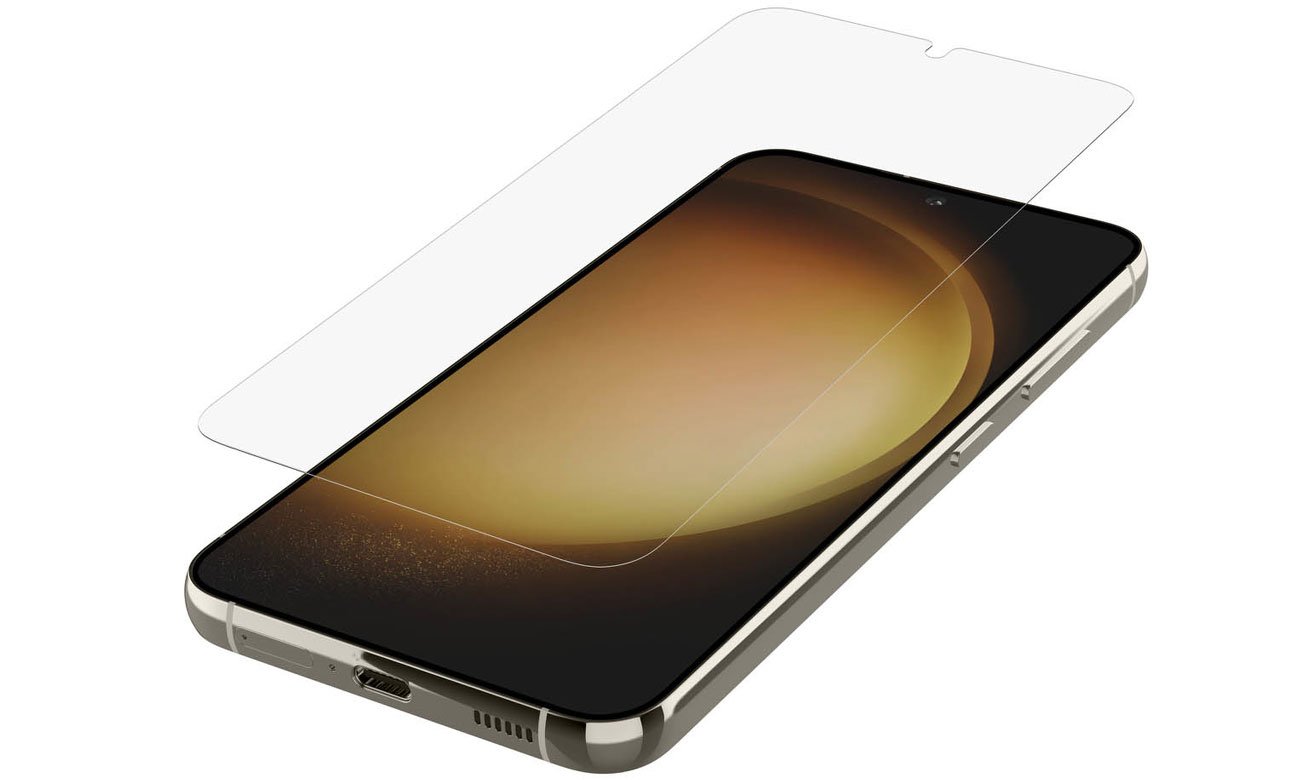 Belkin Szkło na Samsung S23, TrueClear Curve, z filtrem światła niebieskiego