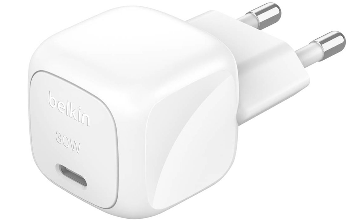 Belkin Ładowarka USB-C PD 30W, mała, biała
