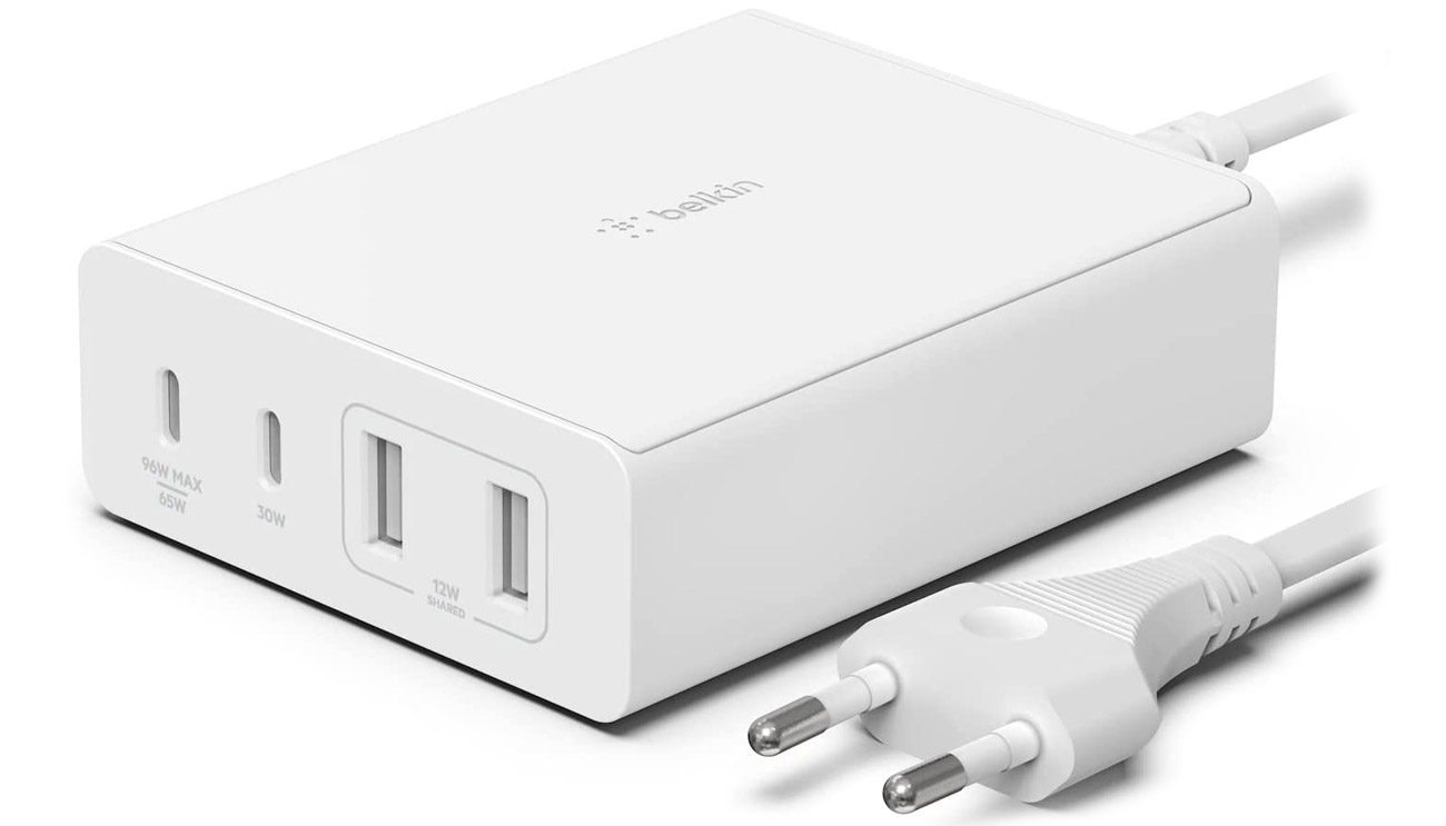 Ładowarka do smartfonów Belkin GaN 108W