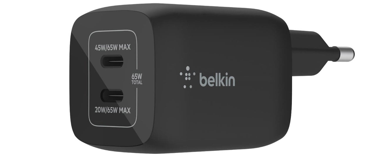 Ładowarka sieciowa Belkin GaN 65W