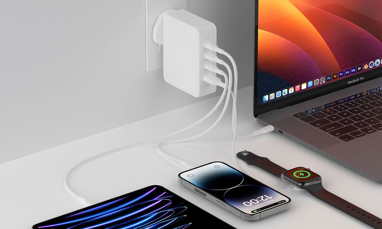 Belkin Ładowarka sieciowa 140W z adapterami