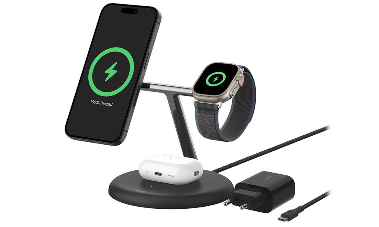 Belkin BOOST CHARGE PRO MagSafe ładowarka indukcyjna 3w1