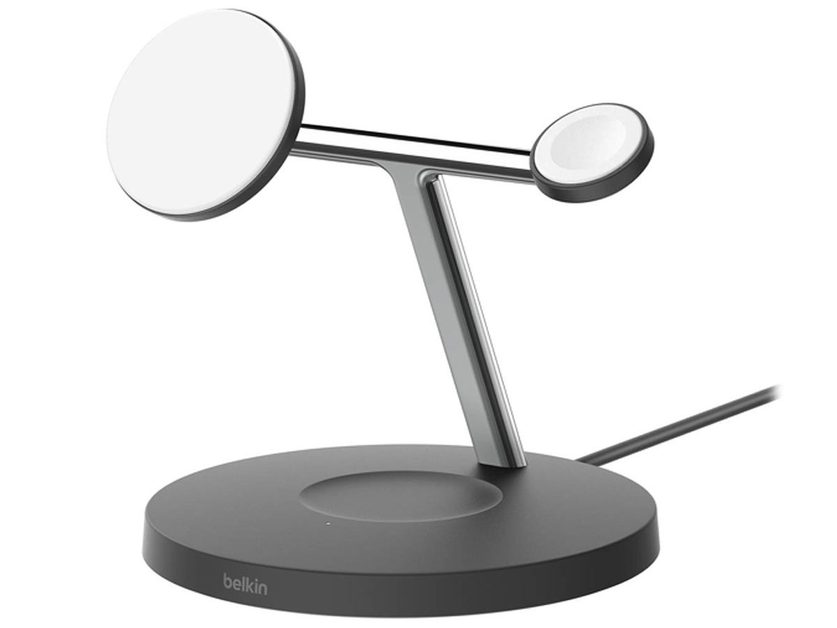 Belkin Stacja do ładowania na iPhone, Apple Watch, AirPods, Qi2 15W, biała
