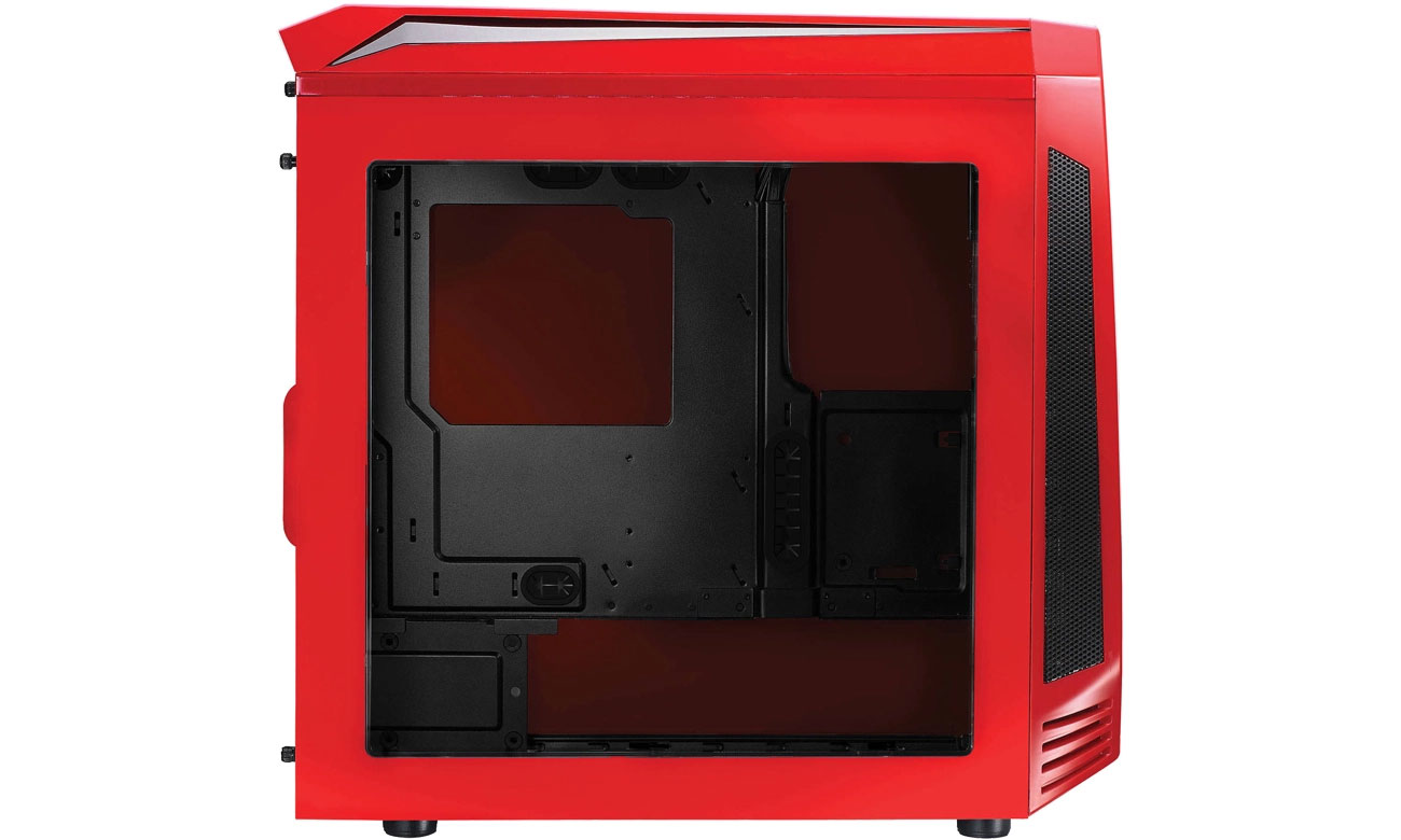 Bitfenix Aegis Core Czerwono-Czarna Wnętrze