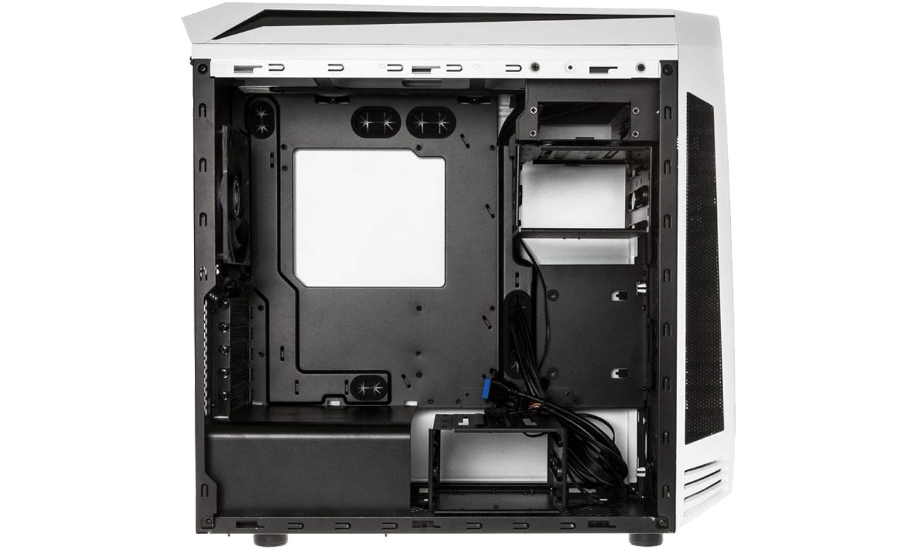 Bitfenix Aegis Core biały/czarny Wnętrze