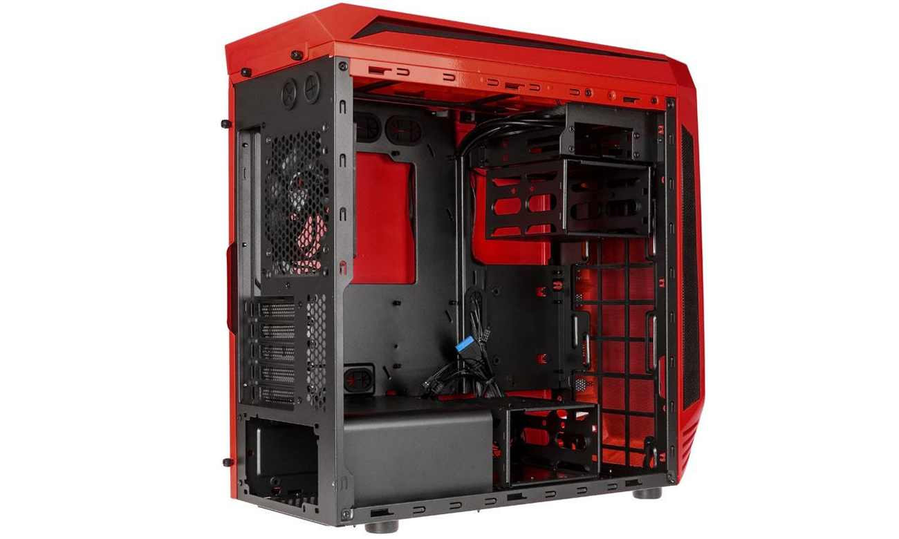 Bitfenix Aegis czerwony/czarny