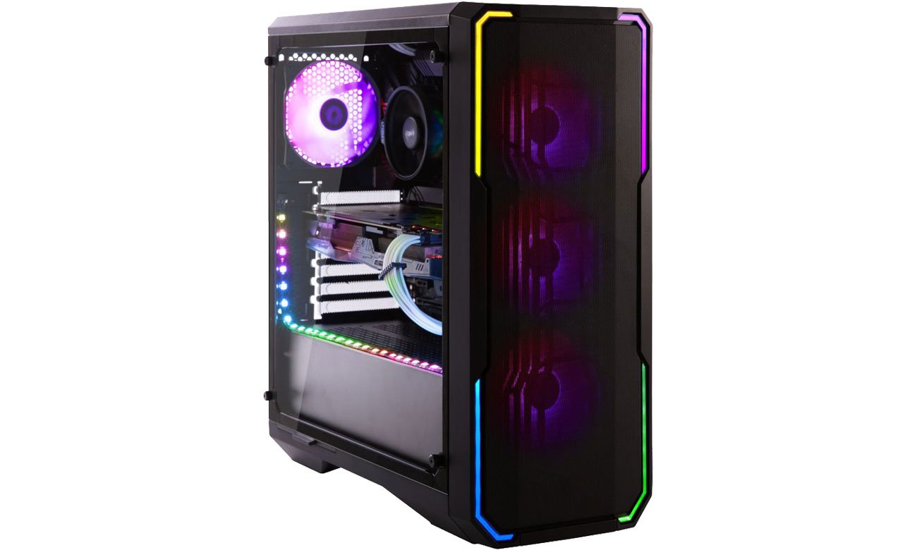 Bitfenix Enso Mesh 4ARGB Czarna BFC-ESM-150-KKWGK-4A
