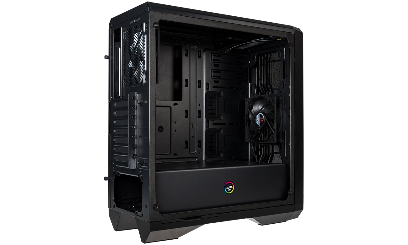 Bitfenix Enso Mesh RGB Czarna - Wnętrze