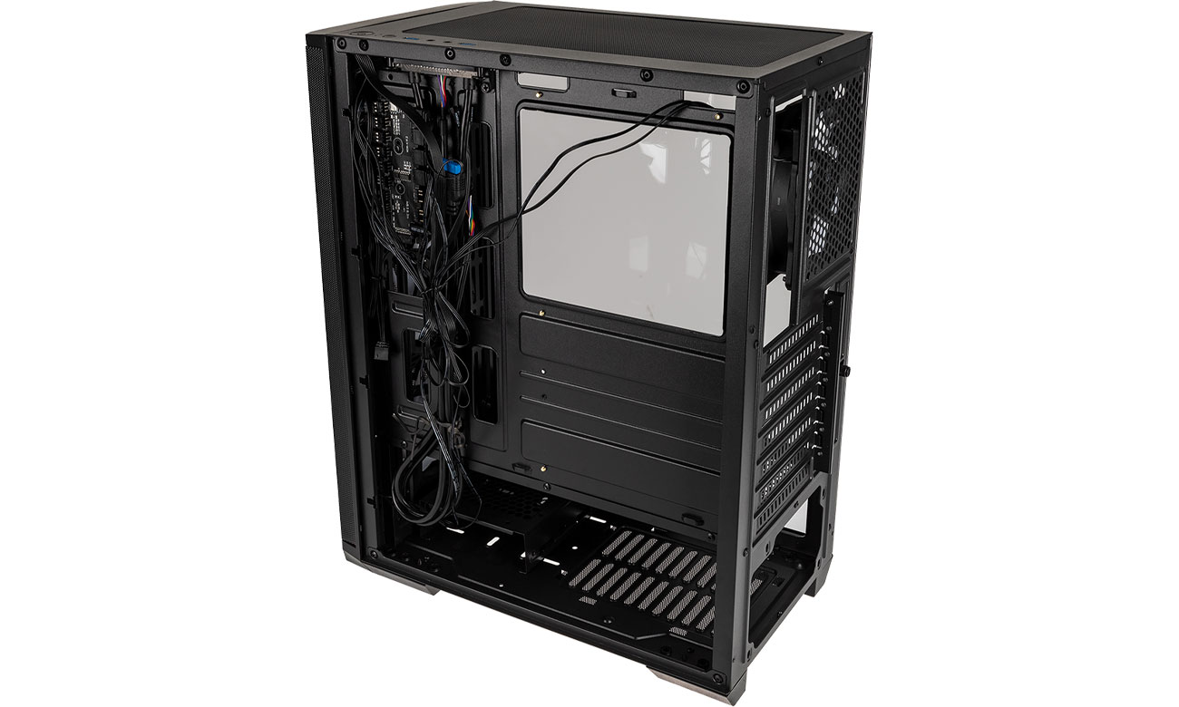 Bitfenix Nova Mesh SE ARGB Czarna - Wnętrze