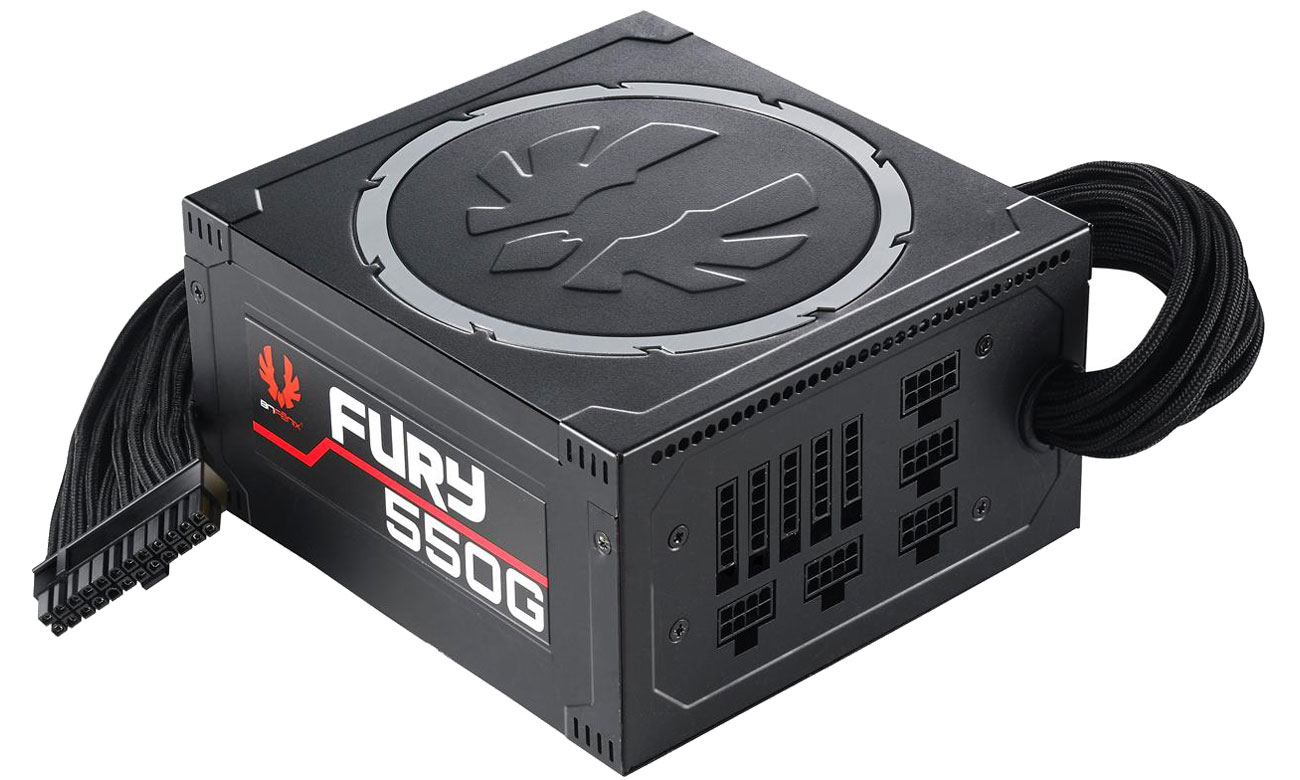 Zasilacz do komputera Bitfenix Fury 80 Plus Gold (550W) BFP-FUR-550G-KSXK-RP