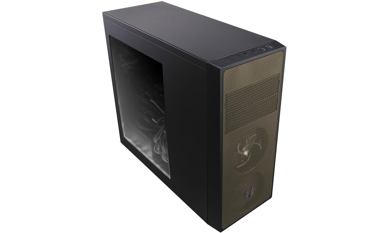 Obudowa do komputera Bitfenix Neos czarny/złoty (okno) BFC-NEO-100-KKWKA-RP