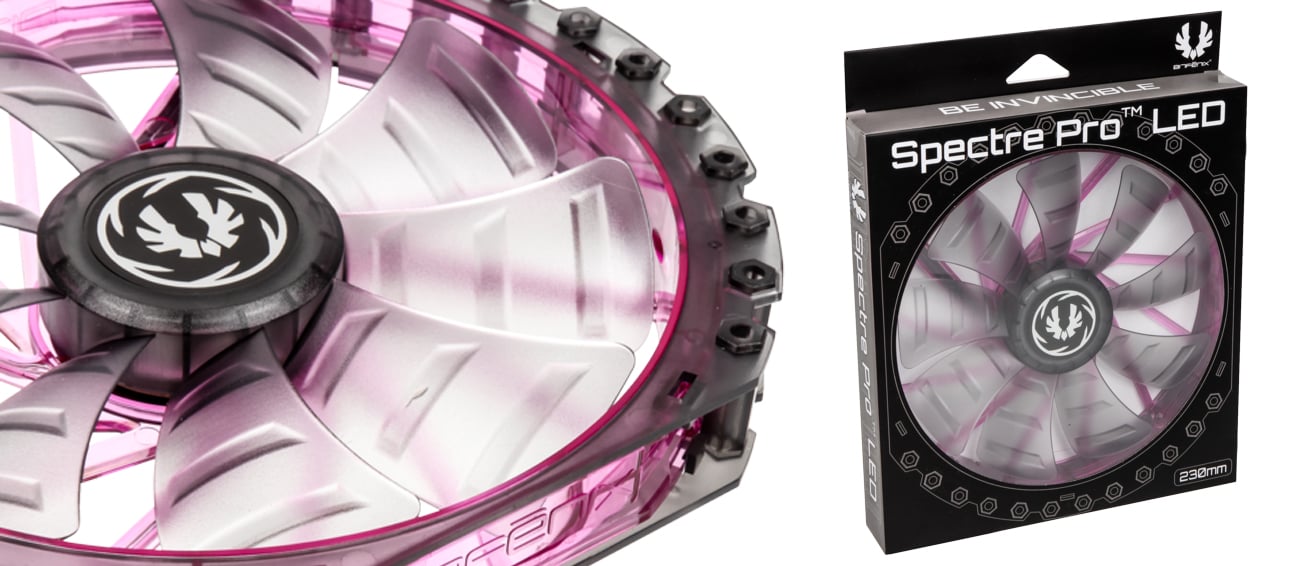 Bitfenix Spectre PRO LED wzmocnione łopatki kierunkowy przepływ