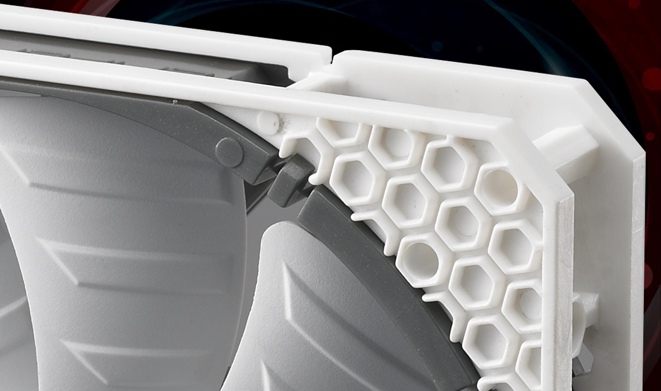 Bitfenix Spectre PRO wytrzymałe łozysko podwójna ramka