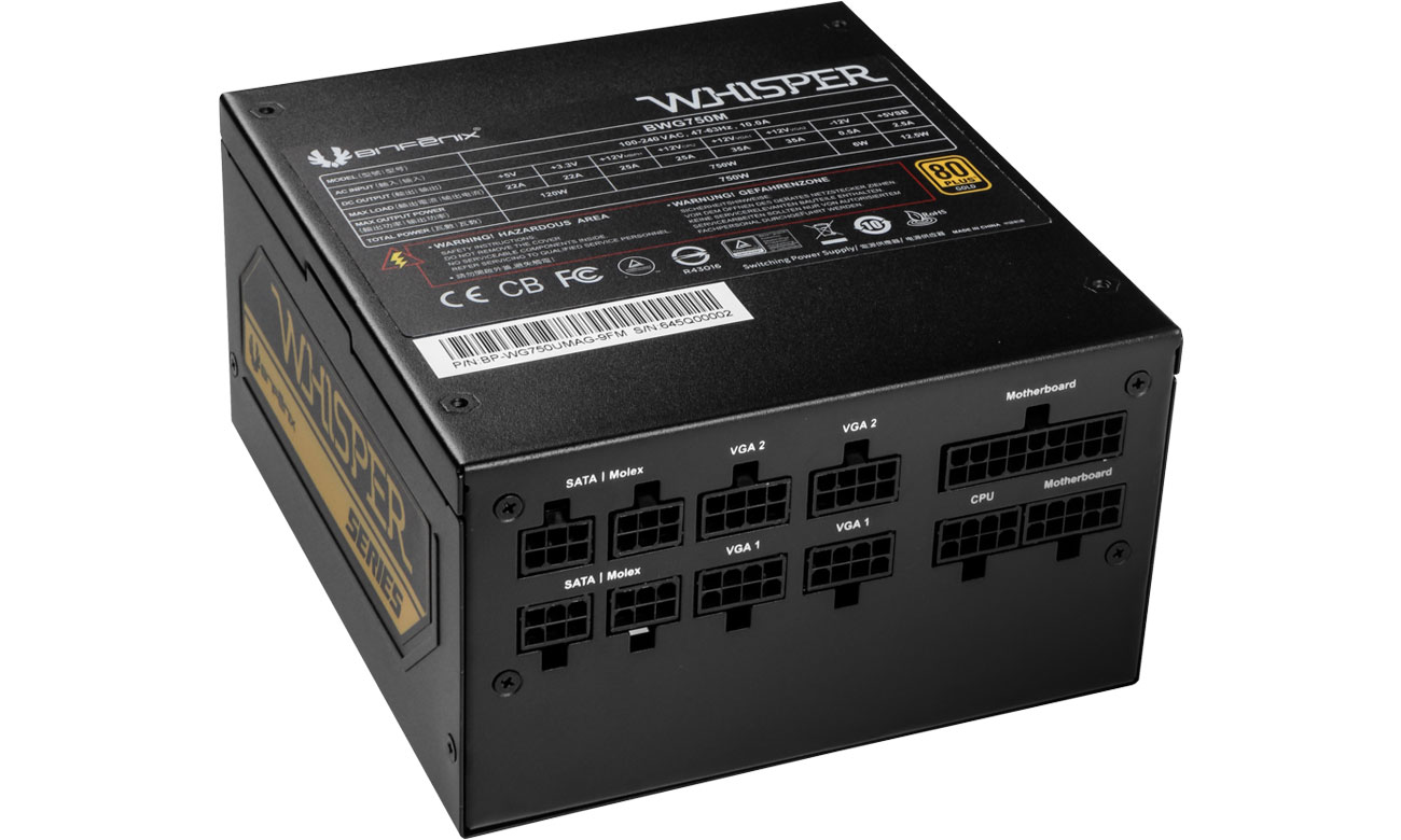 Bitfenix Whisper M BP-WG750UMAG-9FM