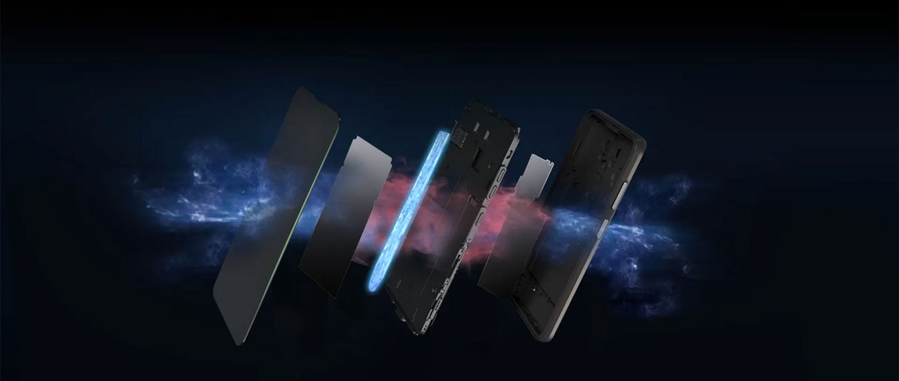 Blackview BL5000 chłodzenie