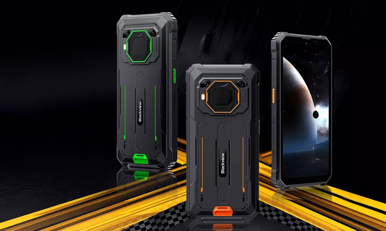 Blackview BV6200 Plus ekran oraz tył obudowy