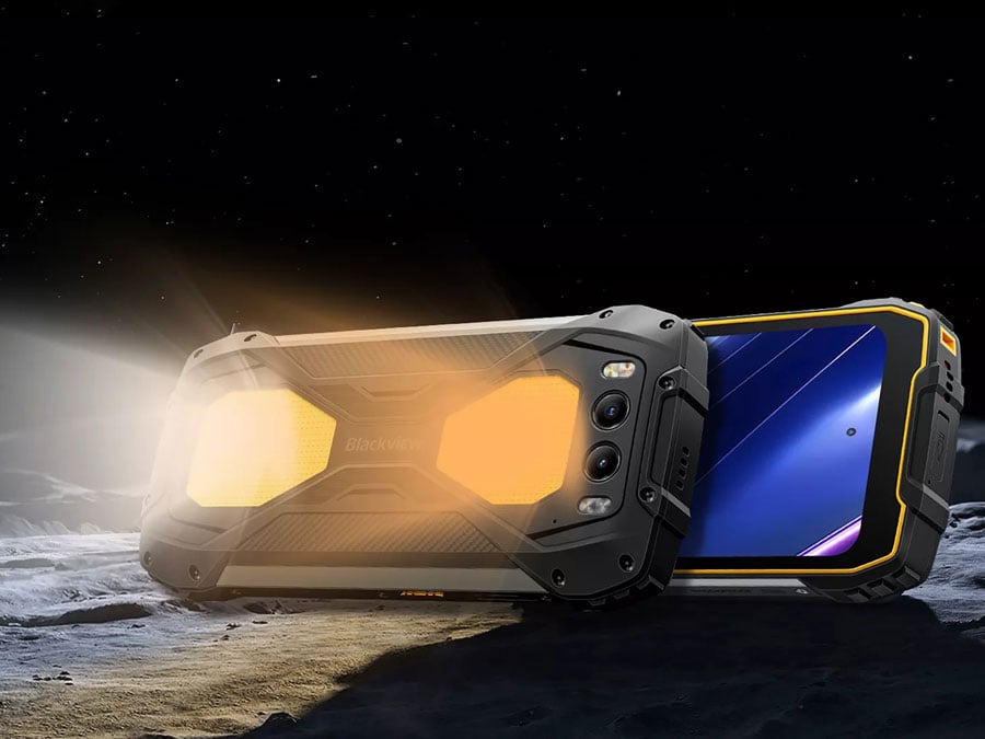 Blackview BV7300 ekran oraz latarka