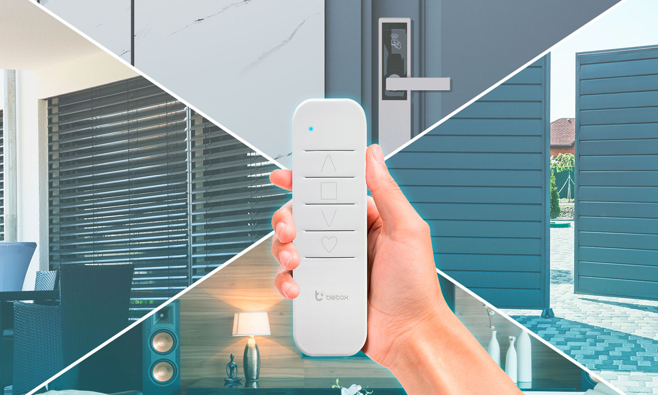 BleBox simpleRemote zastosowanie przy różnych urządzeniach