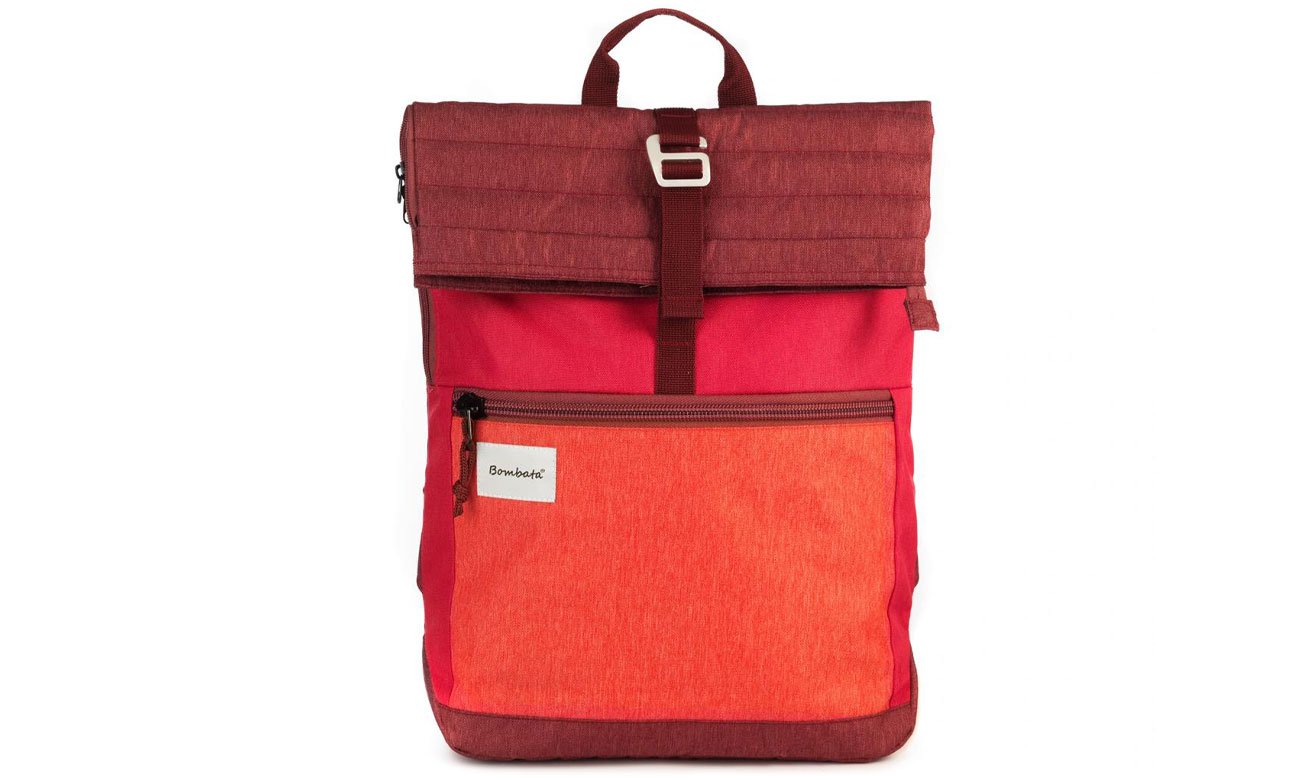 Plecak na laptopa Bombata Big Nylon 2.0 burgundowy