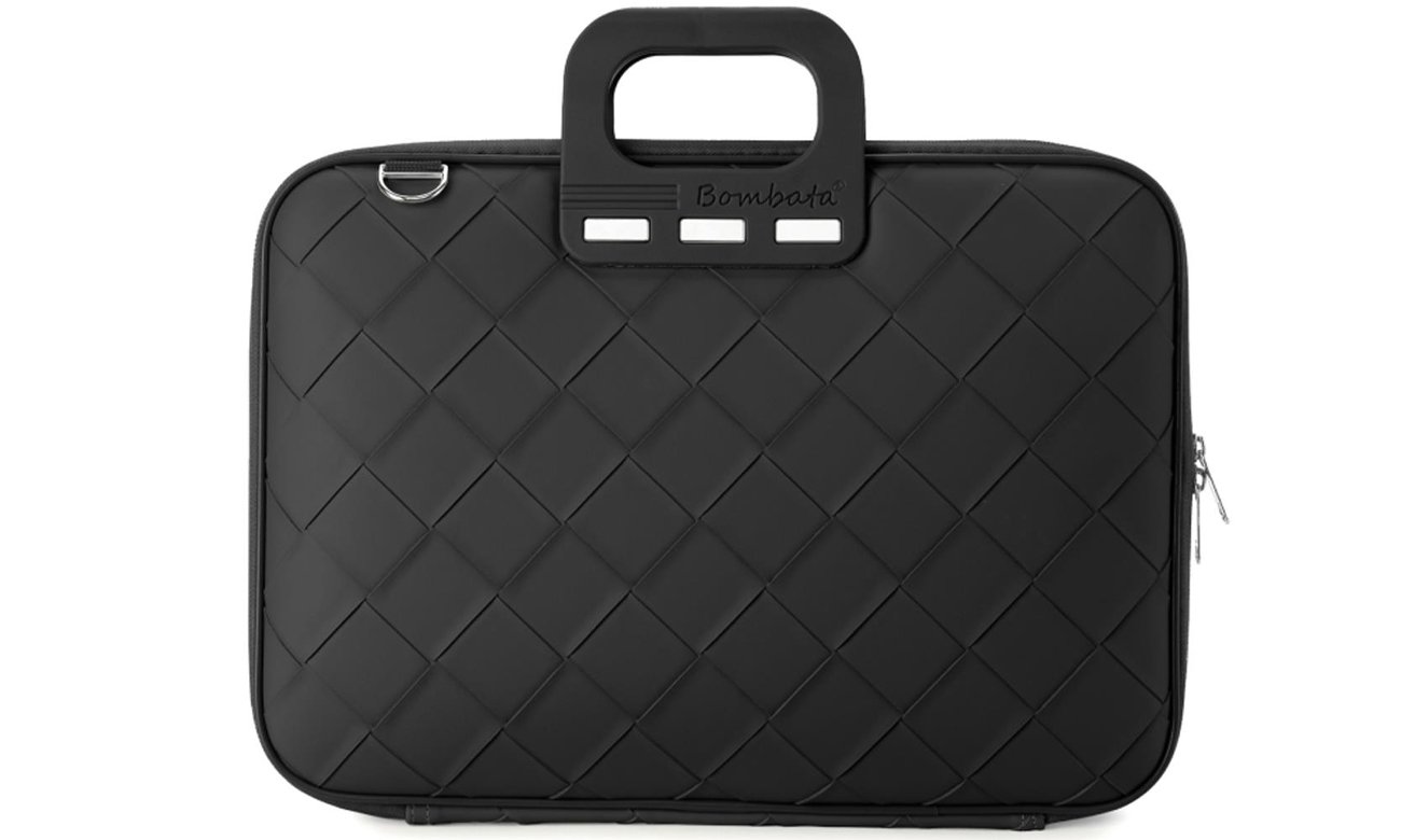 Torba Bombata Intrecciato 15-16 Black
