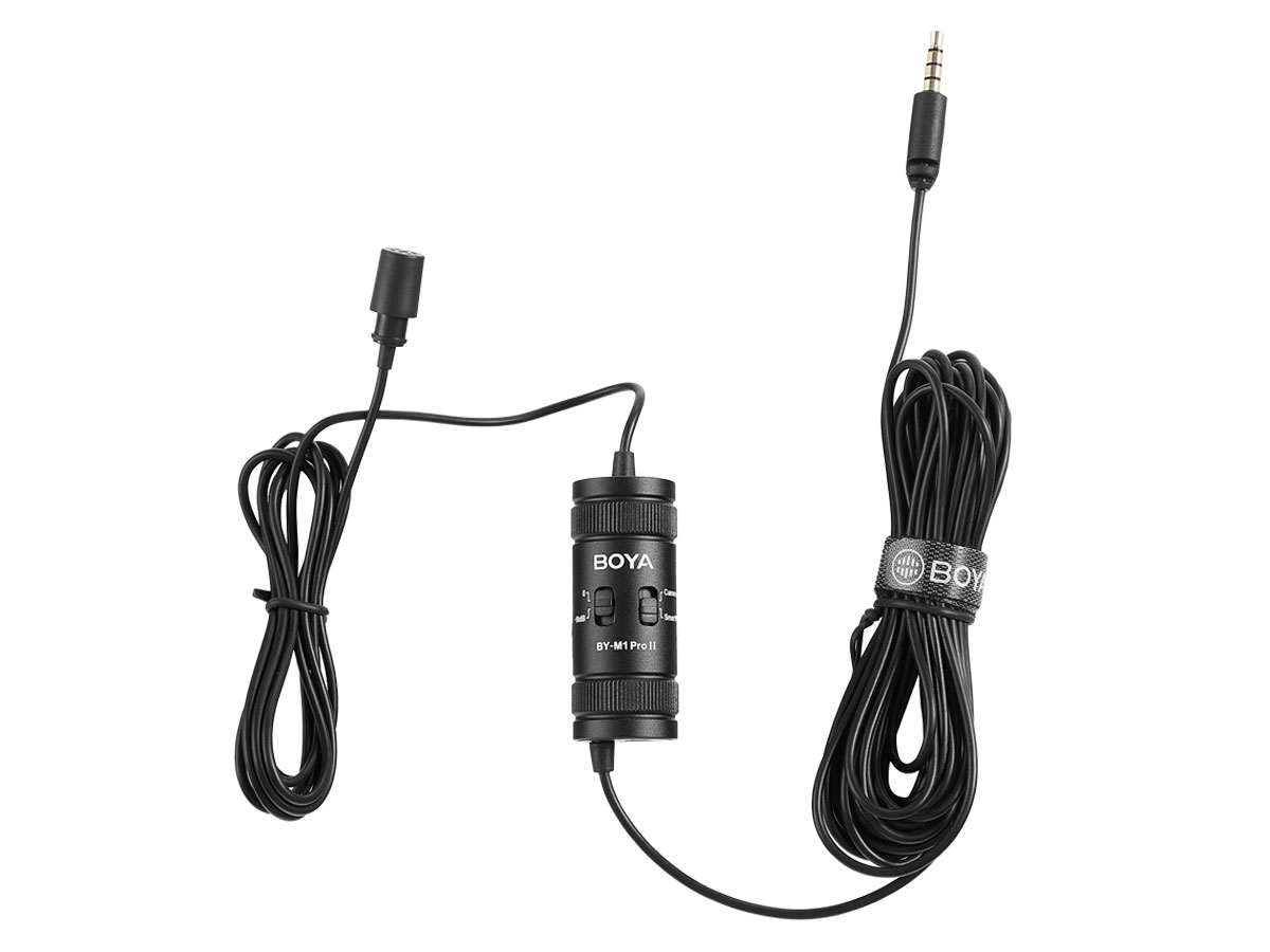 Mikrofon krawatowy Boya BY-M1 PRO II Lavalier - Widok ogólny