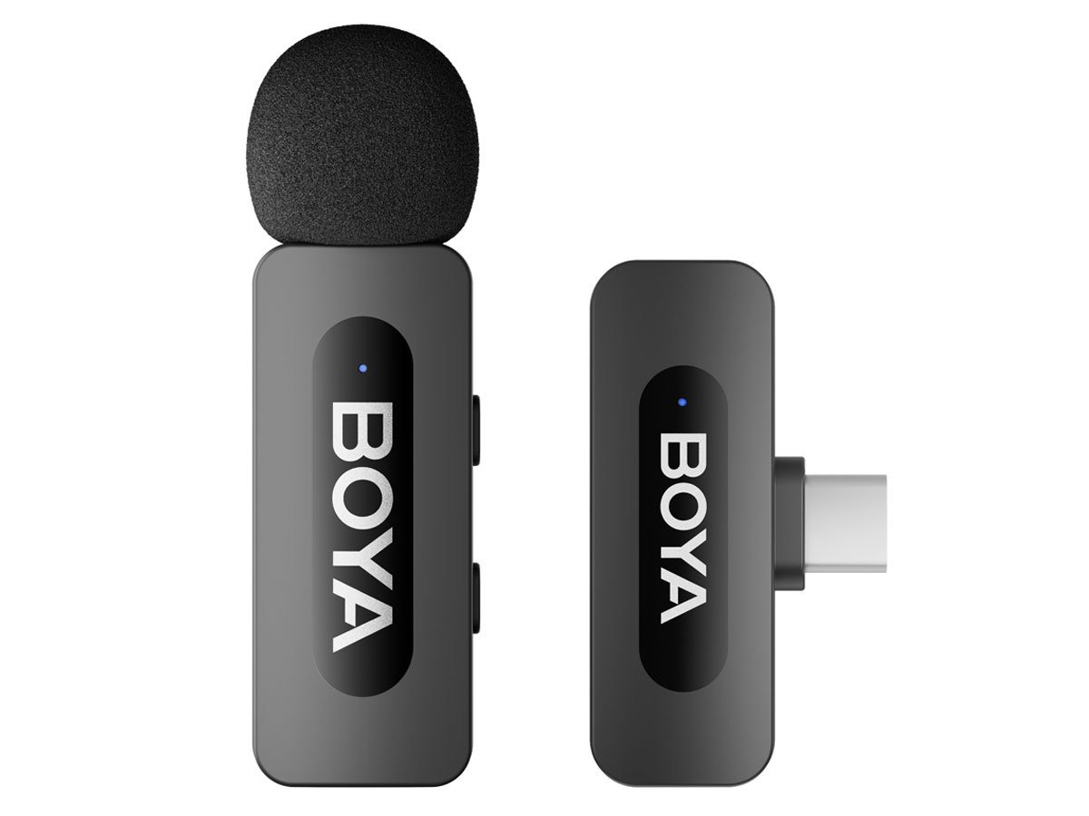 Bezprzewodowy system mikrofonowy Boya BY-V10 2.0 Ultra Compact - Widok ogólny