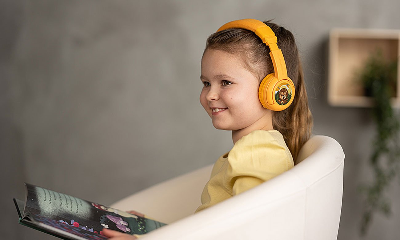 BuddyPhones PlayPlus żółte wygoda