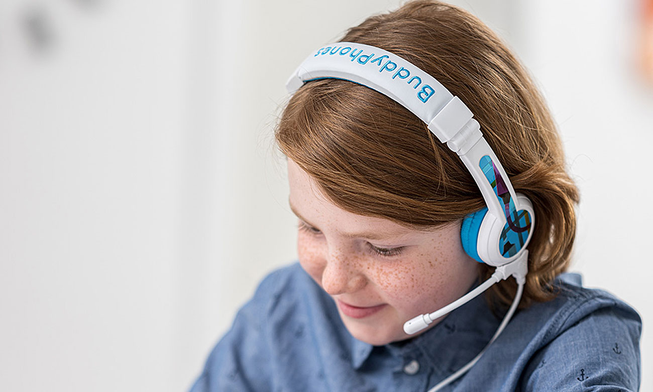 BuddyPhones School Plus niebieskie wygoda