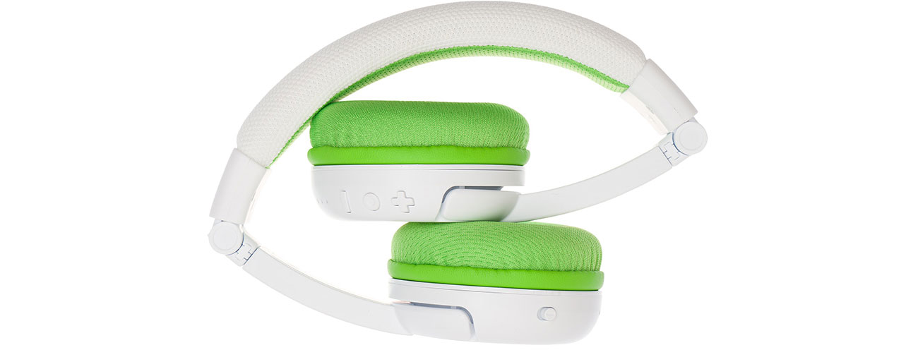 BuddyPhones School Plus bezprzewodowe zielone do nauki