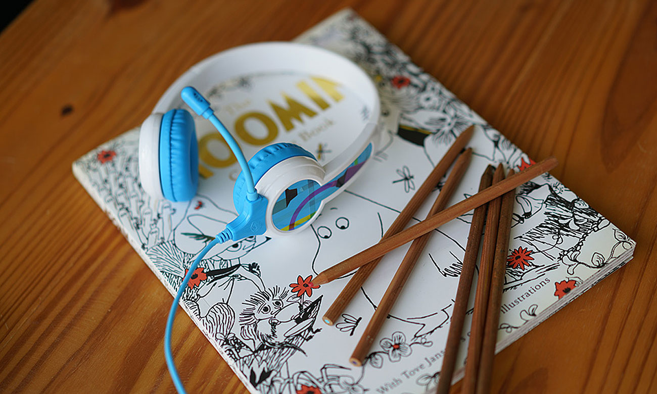 BuddyPhones StudyBuddy niebieskie konstrukcja