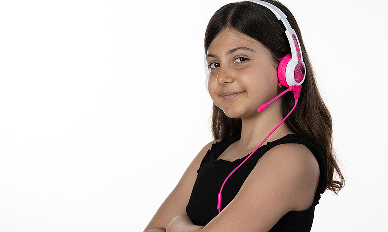 BuddyPhones StudyBuddy różowe wygoda