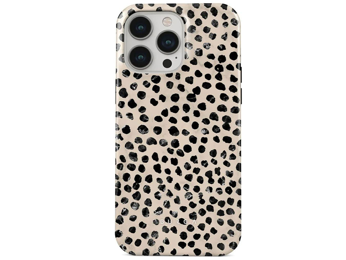 Etui Burga Tough Magsafe Gunmetal iPhone 15 Pro Almond Latte