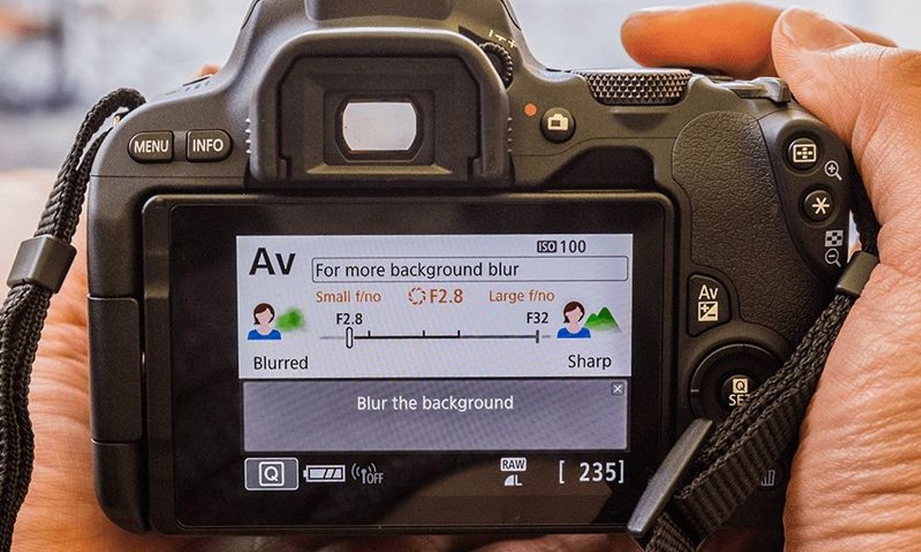 Canon EOS 200D Obsługa