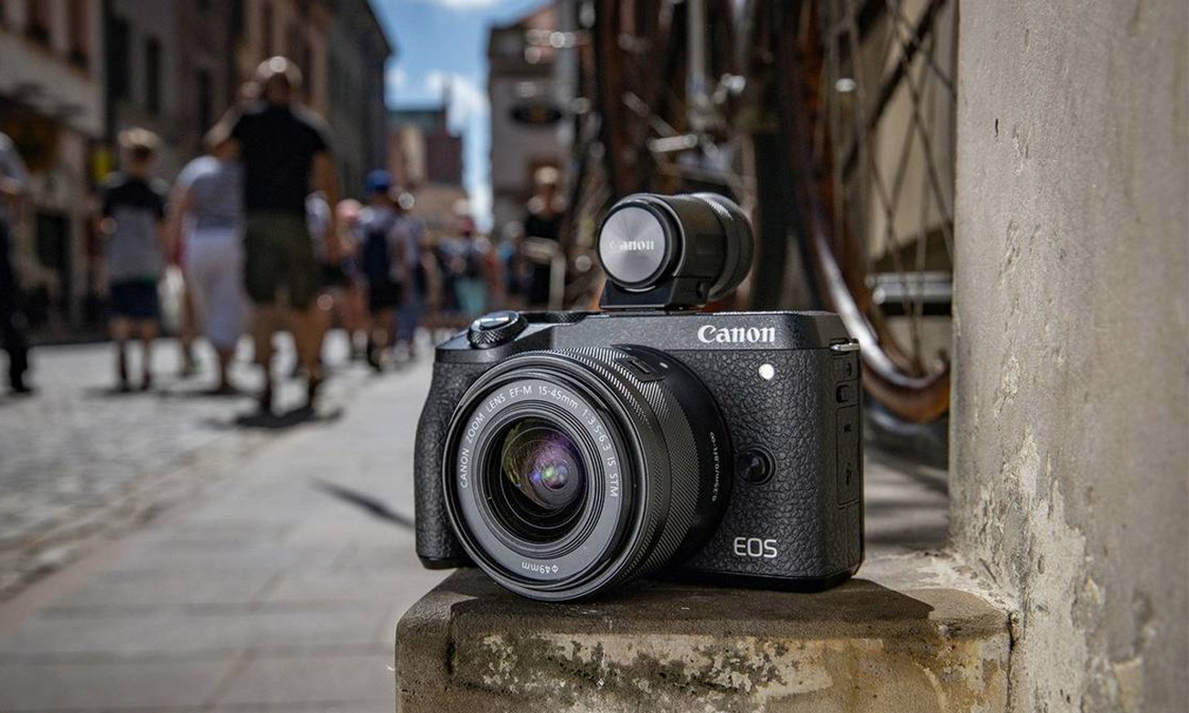 Canon EOS M6 II 15-45mm + EVF