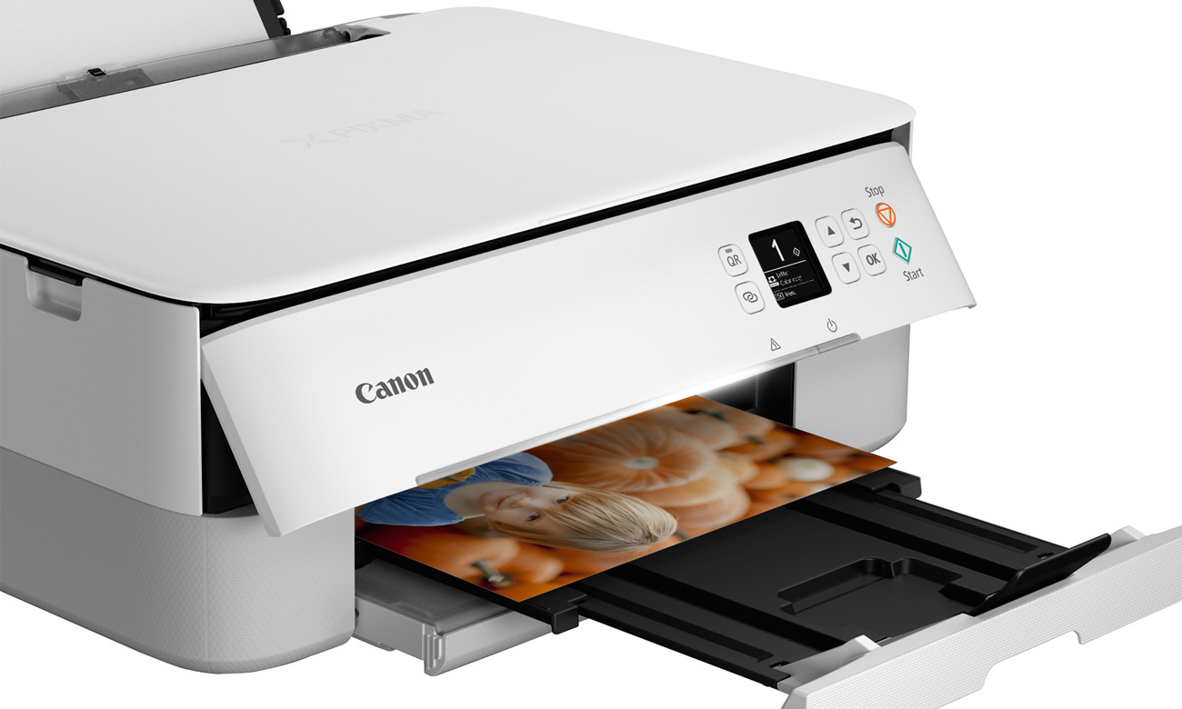 CANON PIXMA TS5351 Weiß A4 Farbe Tintenstrahldrucker Scanner Wi-Fi